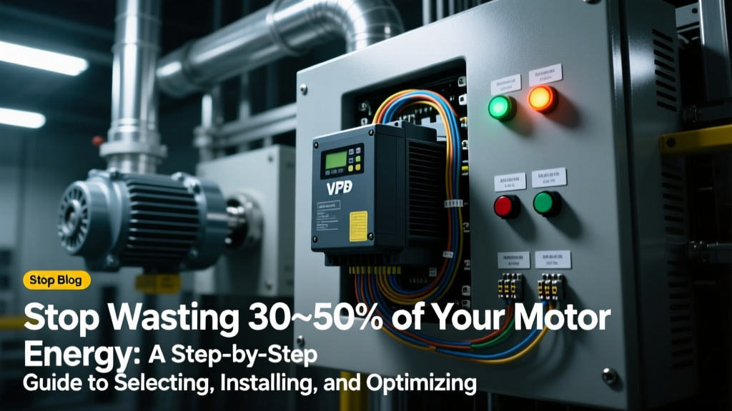 Cut Motor Energy Waste 50% with VFD Optimization