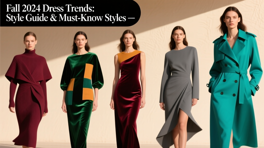 Fall 2024 Dress Trends: Style Guide & Must-Know Styles