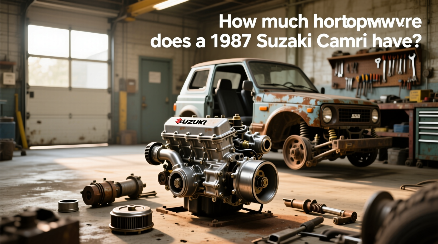 1987 suzuki samurai engine guide horsepower specs