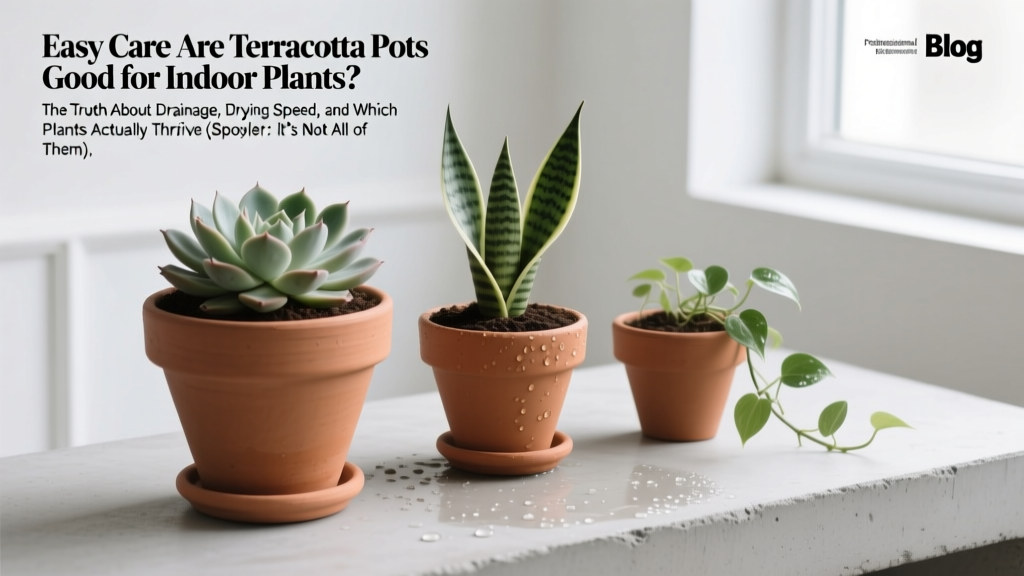Terracotta Pots for Indoor Plants: What Actually Works