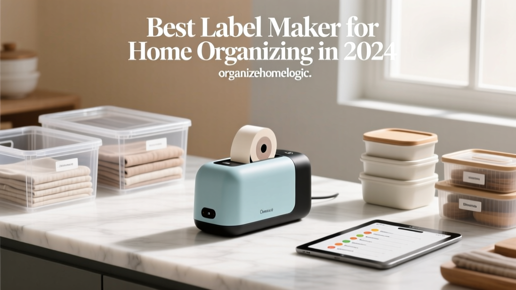 Best Label Maker for Home Organizing in 2024