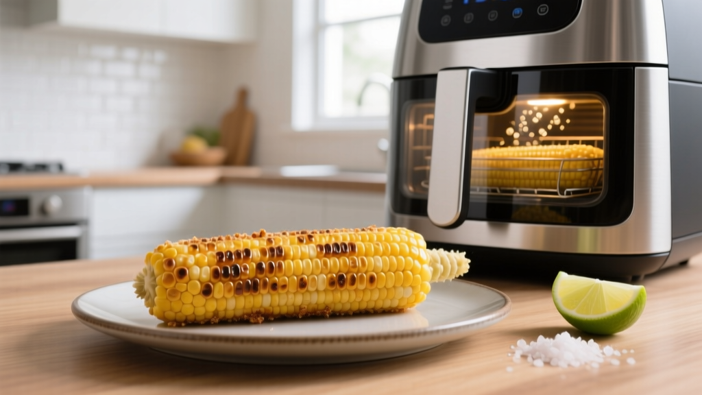 How to Cook Frozen Corn on the Cob in an Air Fryer