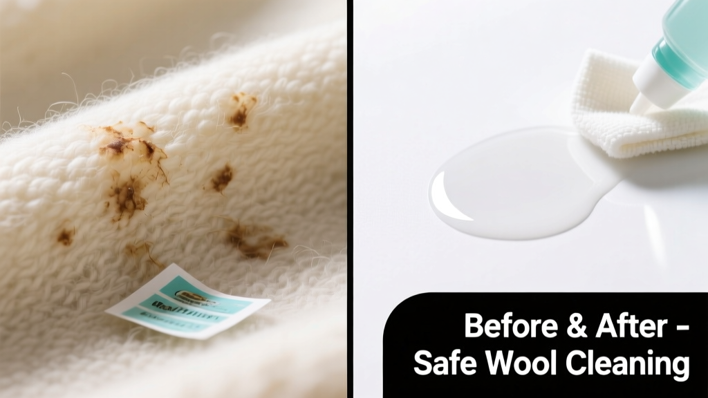 How to Remove Sticker Residue from Wool Safely