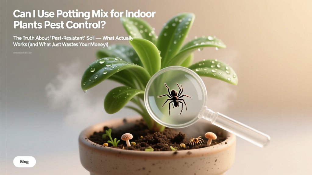 Potting Mix for Indoor Plants Pest Control: Truth Revealed