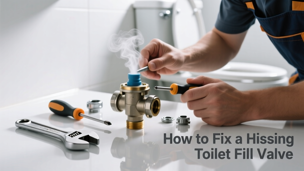 How to Fix a Hissing Toilet Fill Valve