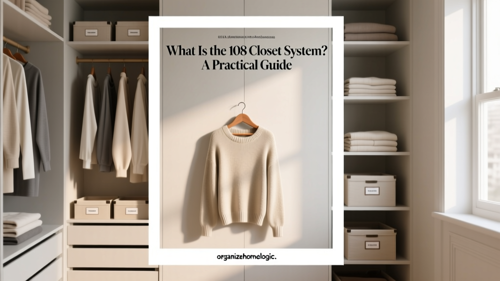 What Is the 108 Closet System? A Practical Guide