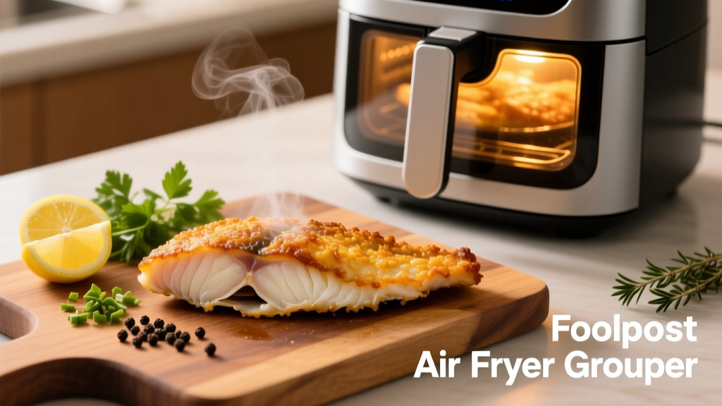 Air Fryer Grouper Fillet: Crispy, Flaky & Foolproof