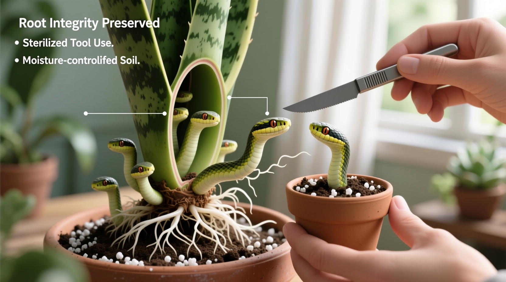 Snake Plant Pup Separation: Life Tips