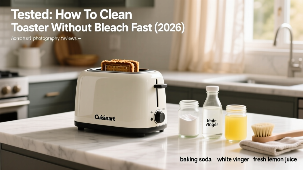 Tested: How To Clean Toaster Without Bleach Fast (2026)