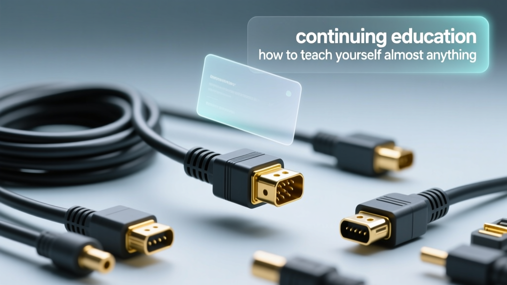 Continuing Education: How To Teach Yourself Almost Anything — A Practical Framework for Interconnect Engineers and Cable Assembly Specialists