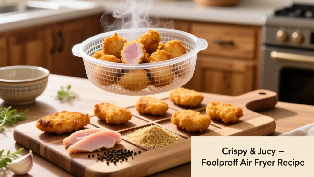 Air Fryer Chicken Breast Nuggets: Crispy, Juicy & Foolproof