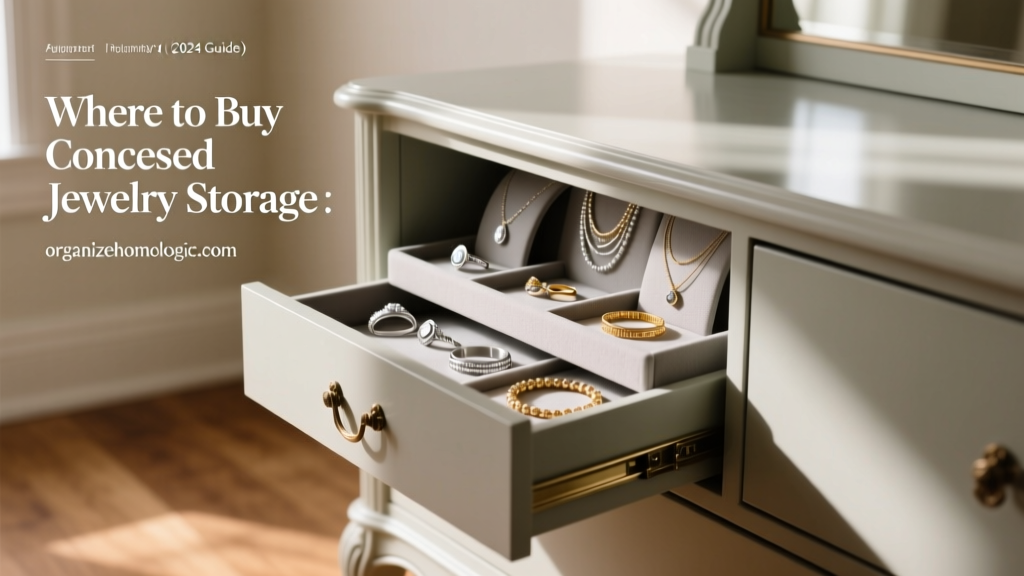 Where to Buy Concealed Jewelry Storage (2024 Guide)