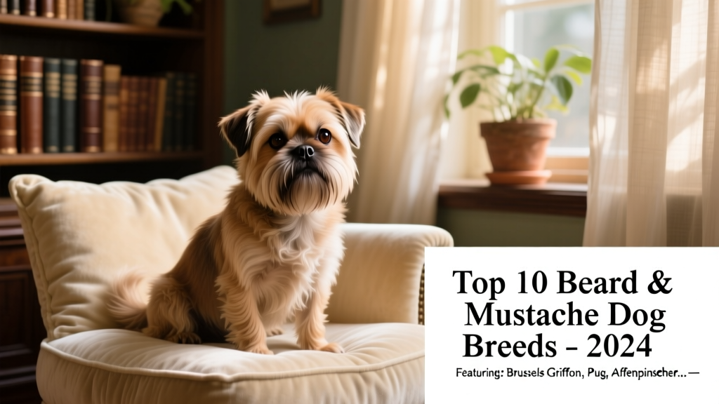 A Brussels Griffon with a soft, fluffy beard and wide, soulful eyes, perched on a cozy cushion