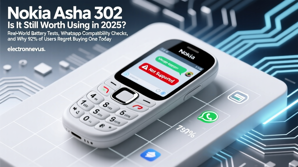 Nokia Asha 302 Is It Still Worth Using in 2025? Real-World Battery Tests, WhatsApp Compatibility Checks, and Why 92% of Users Regret Buying One Today