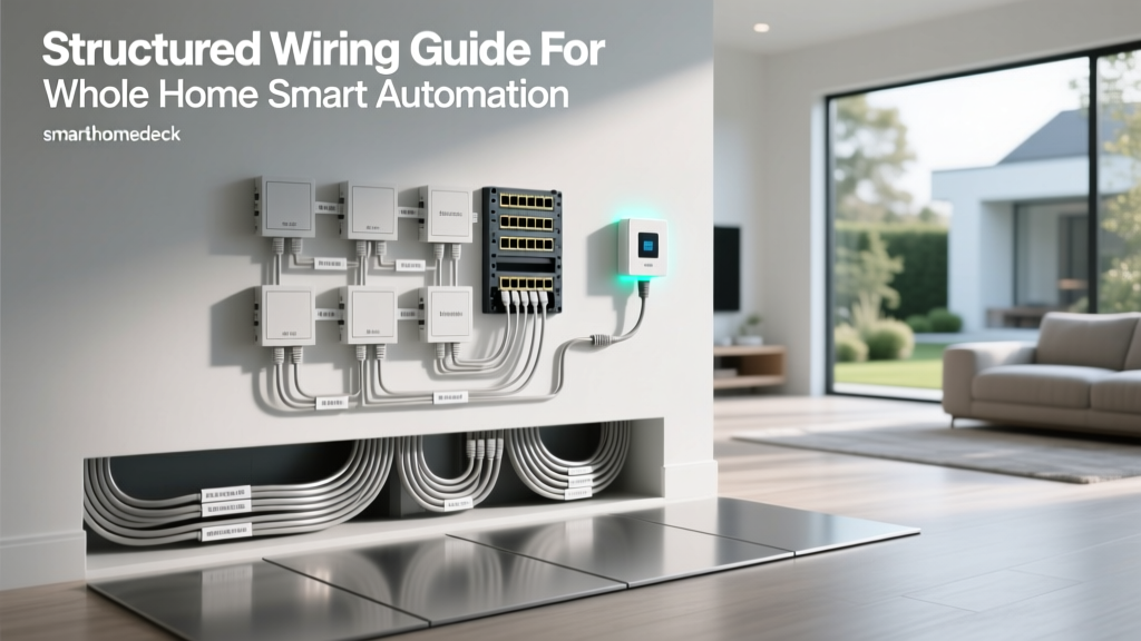 Structured Wiring Guide For Whole Home Smart Automation