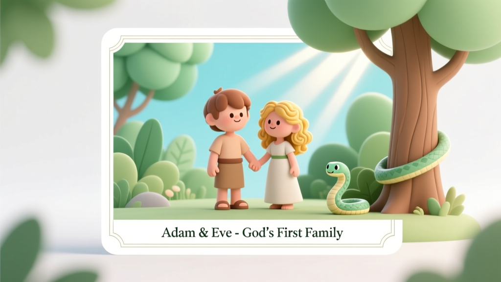 Adam and Eve Bible Story for Kids: A Safe, Age-Appropriate Retelling with Practical Safety Lessons