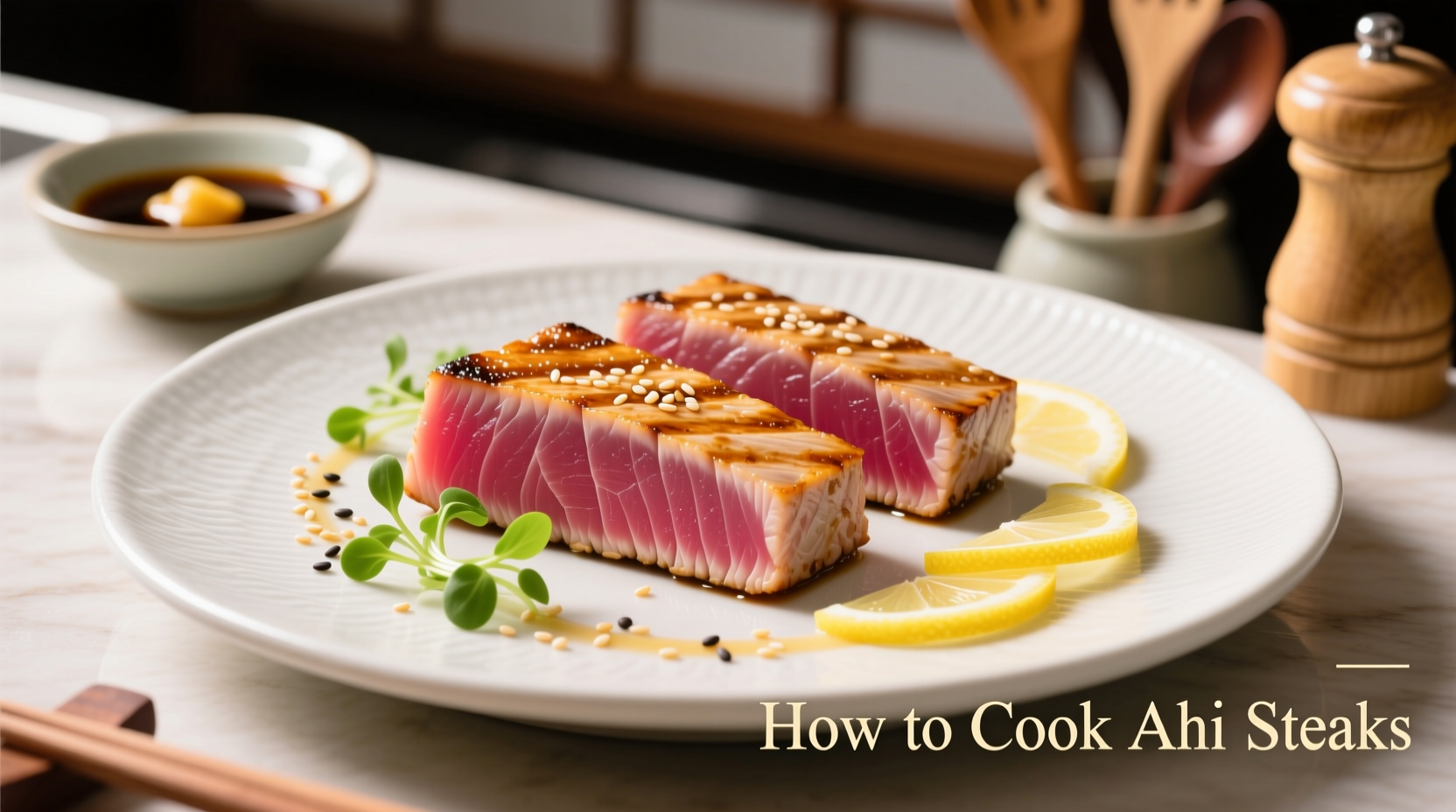 how to cook ahi steaks