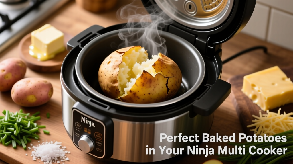 Perfect Baked Potatoes in Your Ninja Multi Cooker