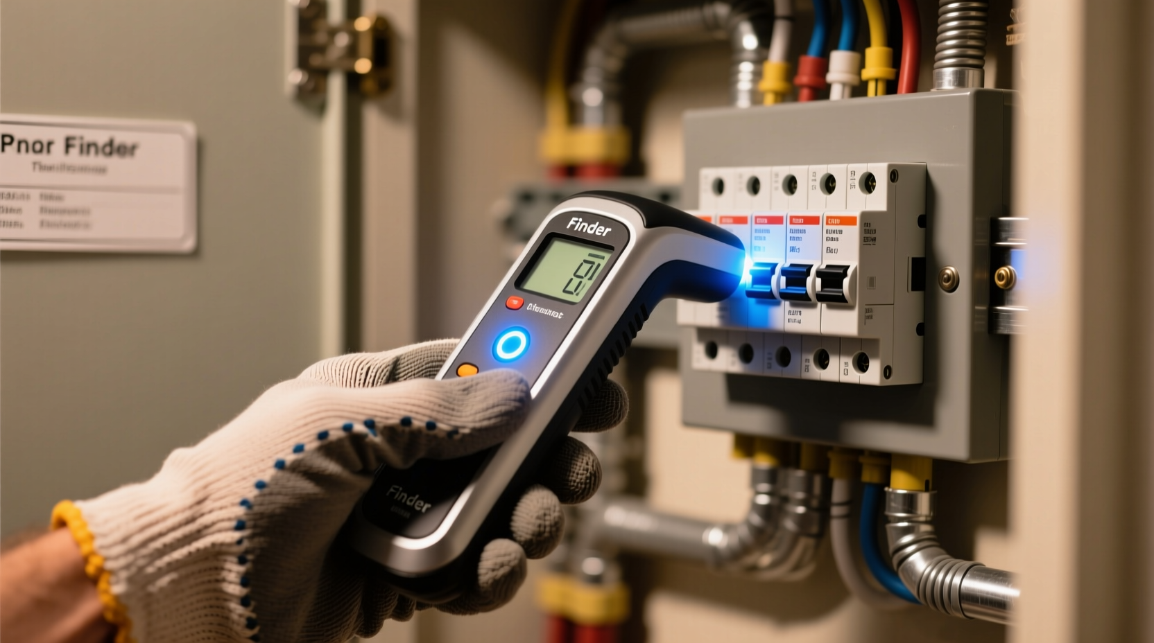 using a circuit breaker finder