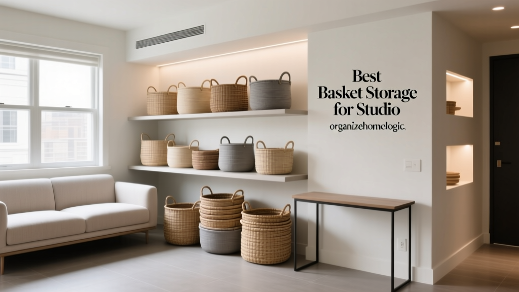 Best Basket Storage for Studio Apartments