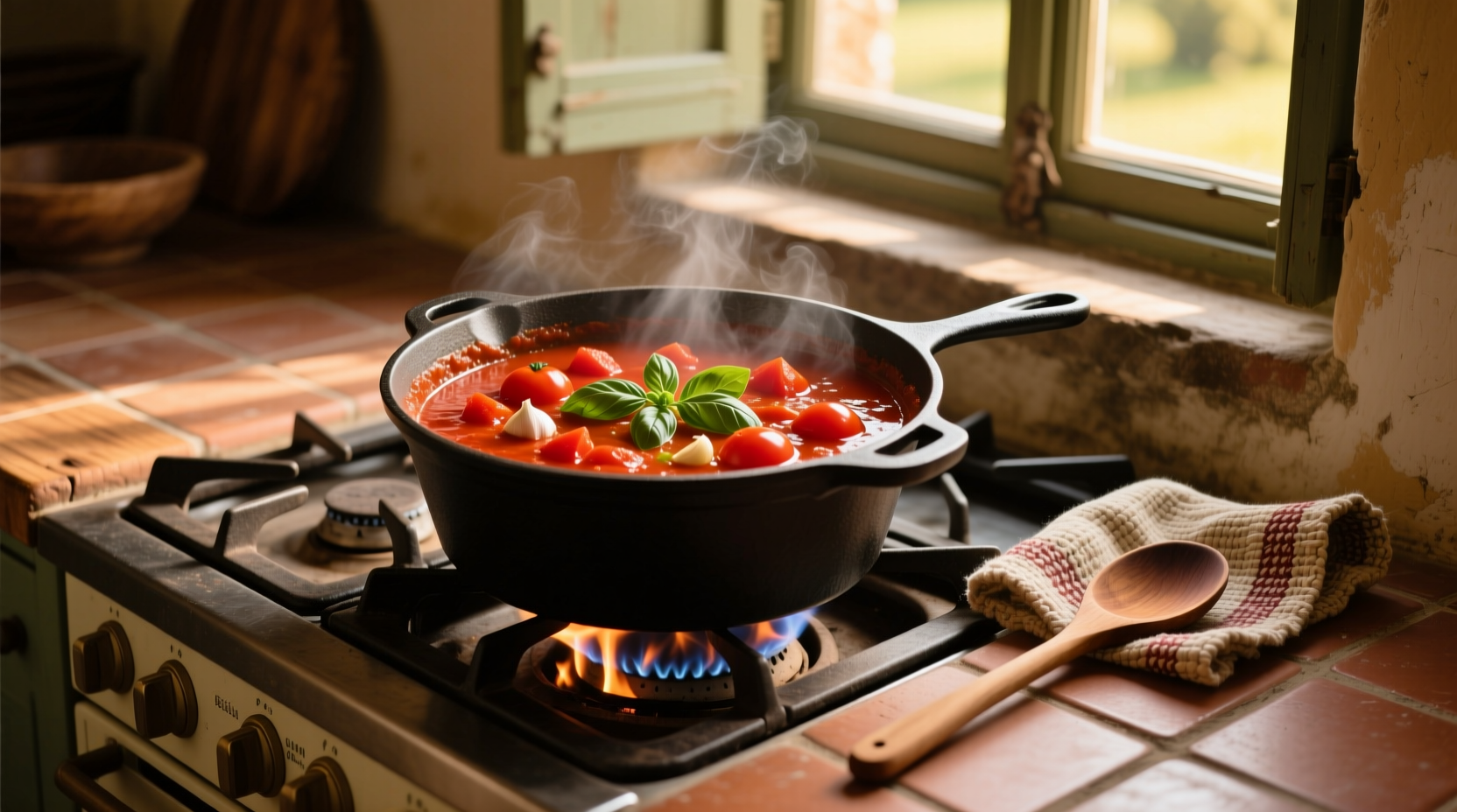 Authentic Traditional Italian Tomato Sauce Recipe & History