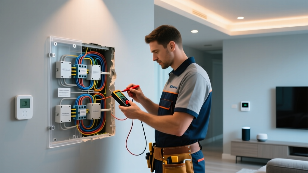 Smart Home Wiring Troubleshooting: When to Call an Electrician