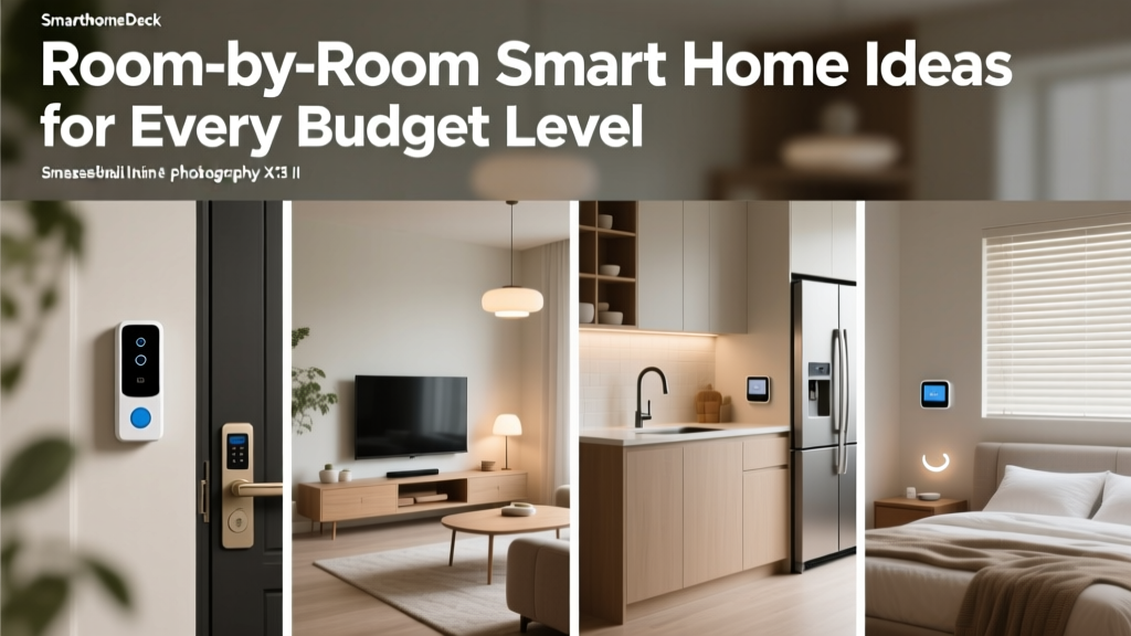 Room-by-Room Smart Home Ideas for Every Budget Level