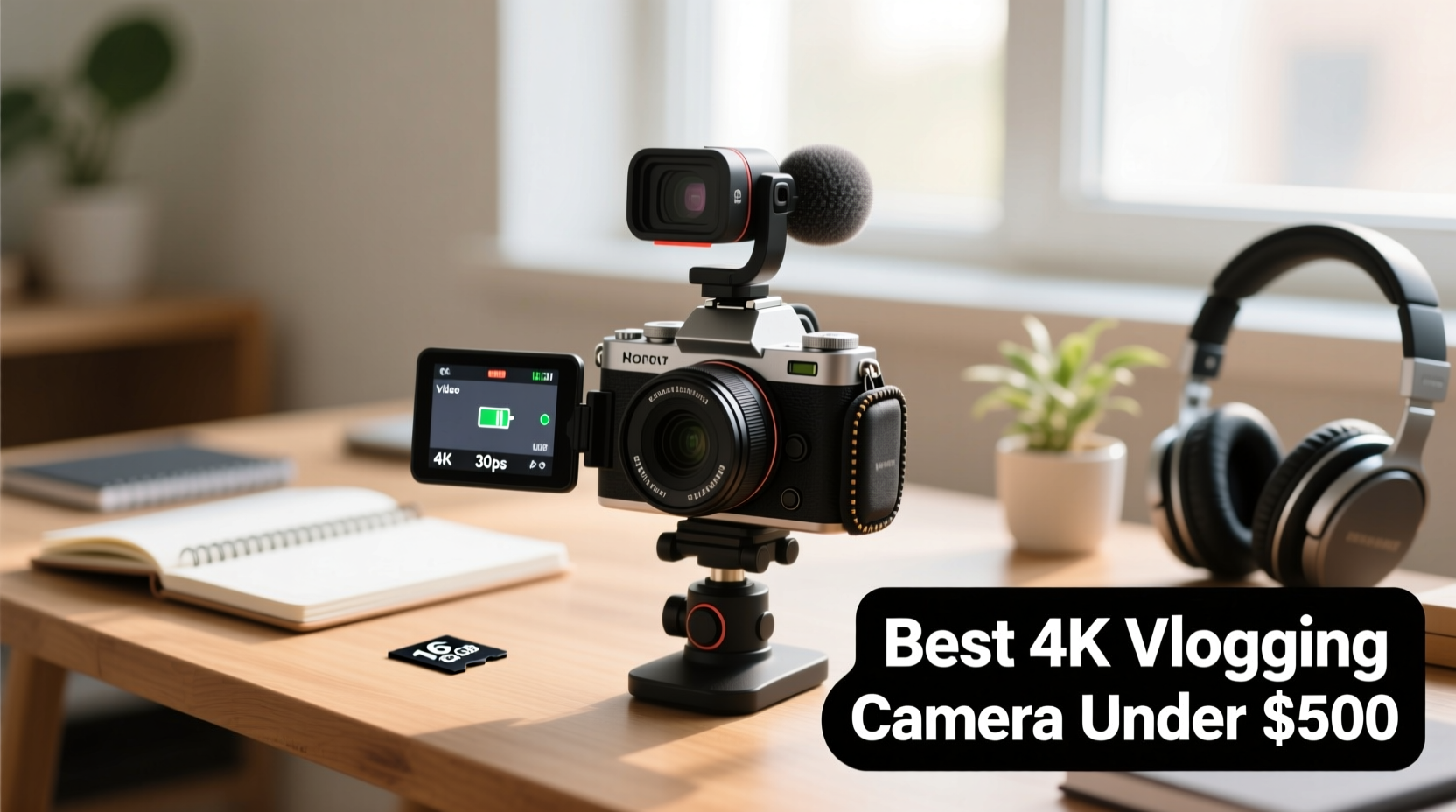 best camera for vlogging beginners that shoots 4k on a budget