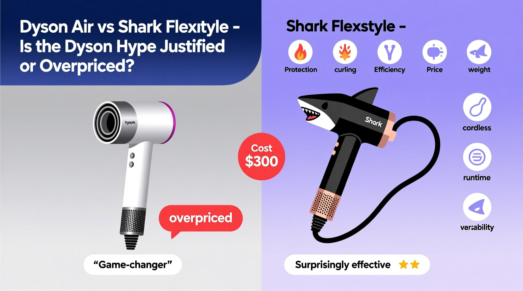 dyson airwrap vs shark flexstyle is the dyson hype justified or overpriced