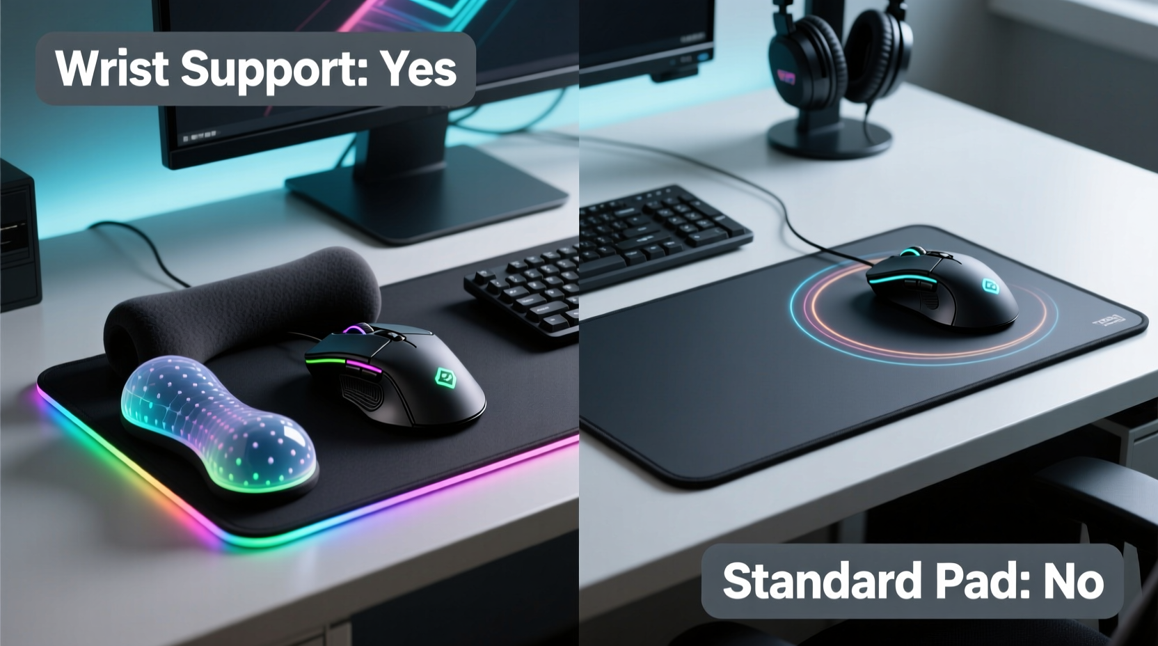 is a gaming mousepad with wrist support really necessary