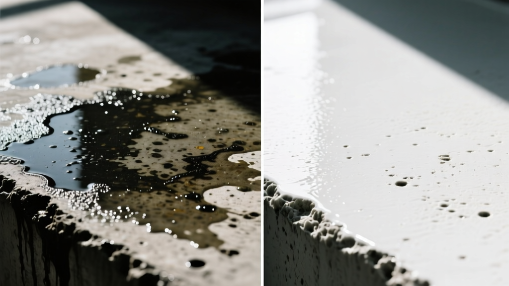 How to Remove Sweat Stains from Concrete Surfaces