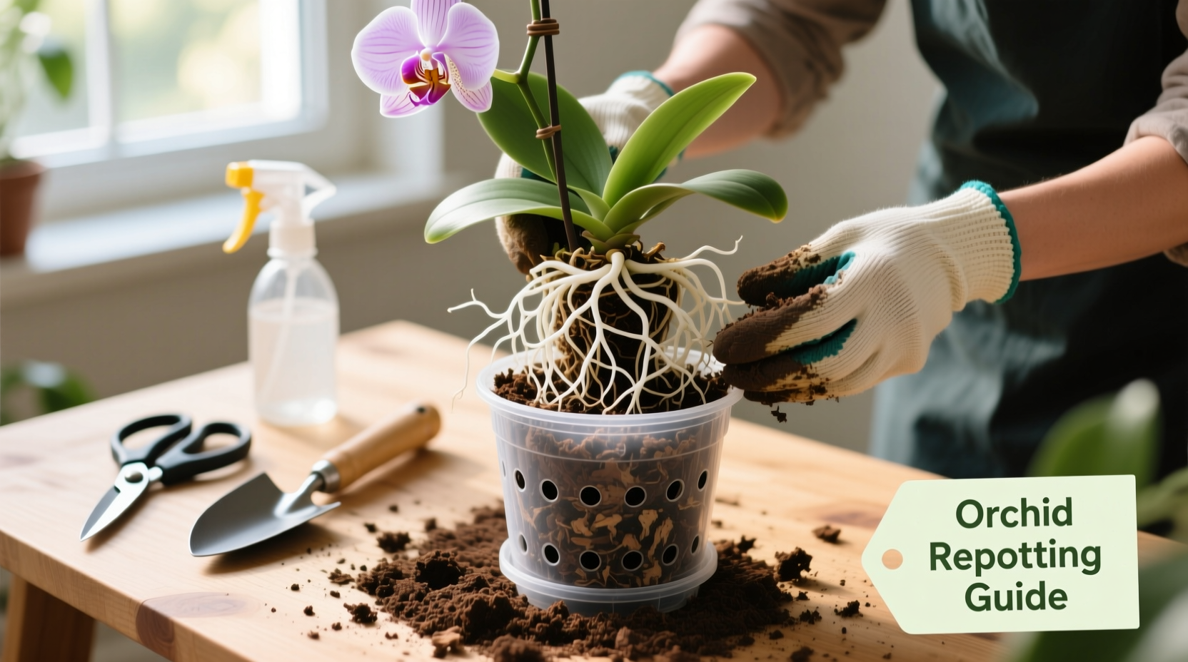 How To Repot An Orchid Plant