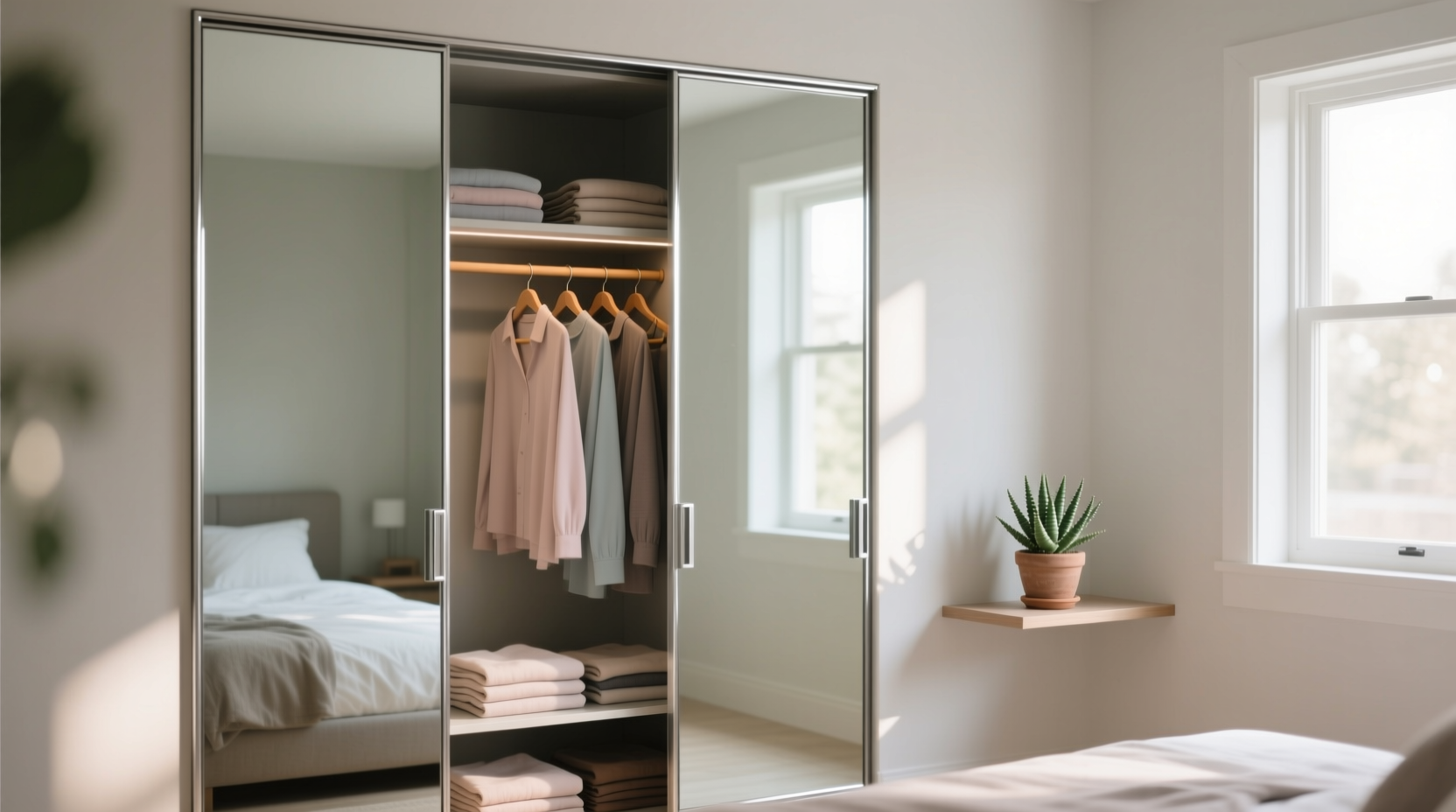 mirrored closet doors worth it