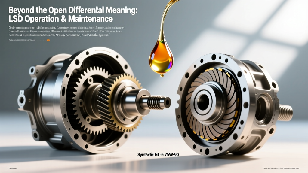 Beyond the Open Differential Meaning: LSD Operation & Maintenance