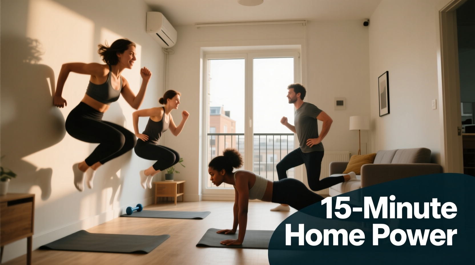 simple home workouts with no equipment for busy schedules