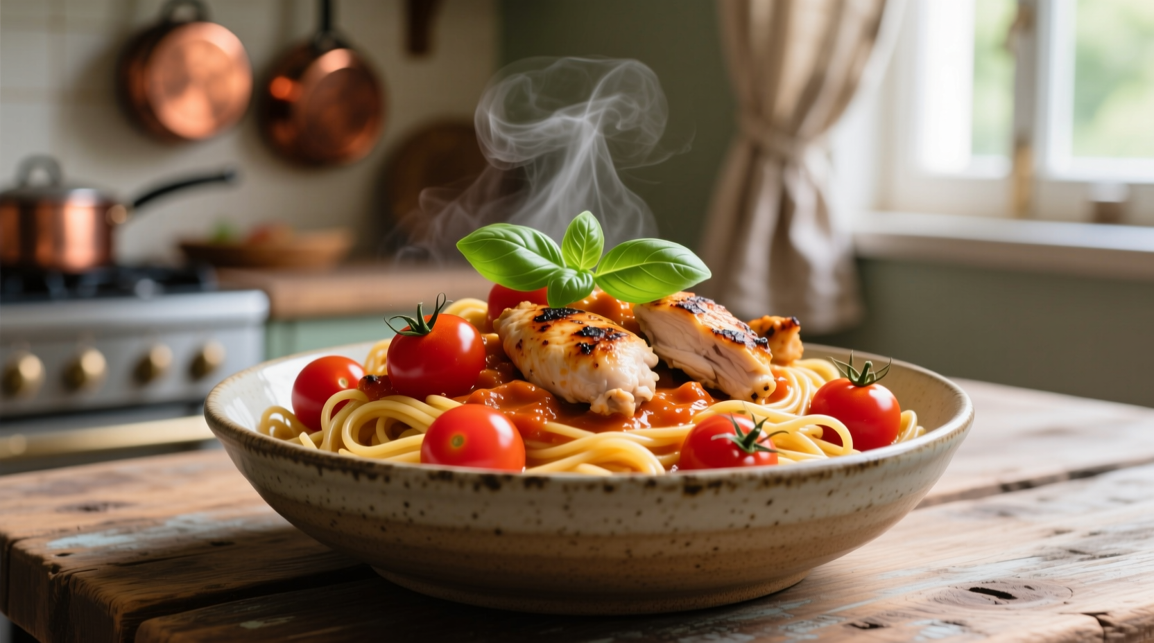 Perfect Chicken Cherry Tomato Pasta Recipe in 25 Minutes