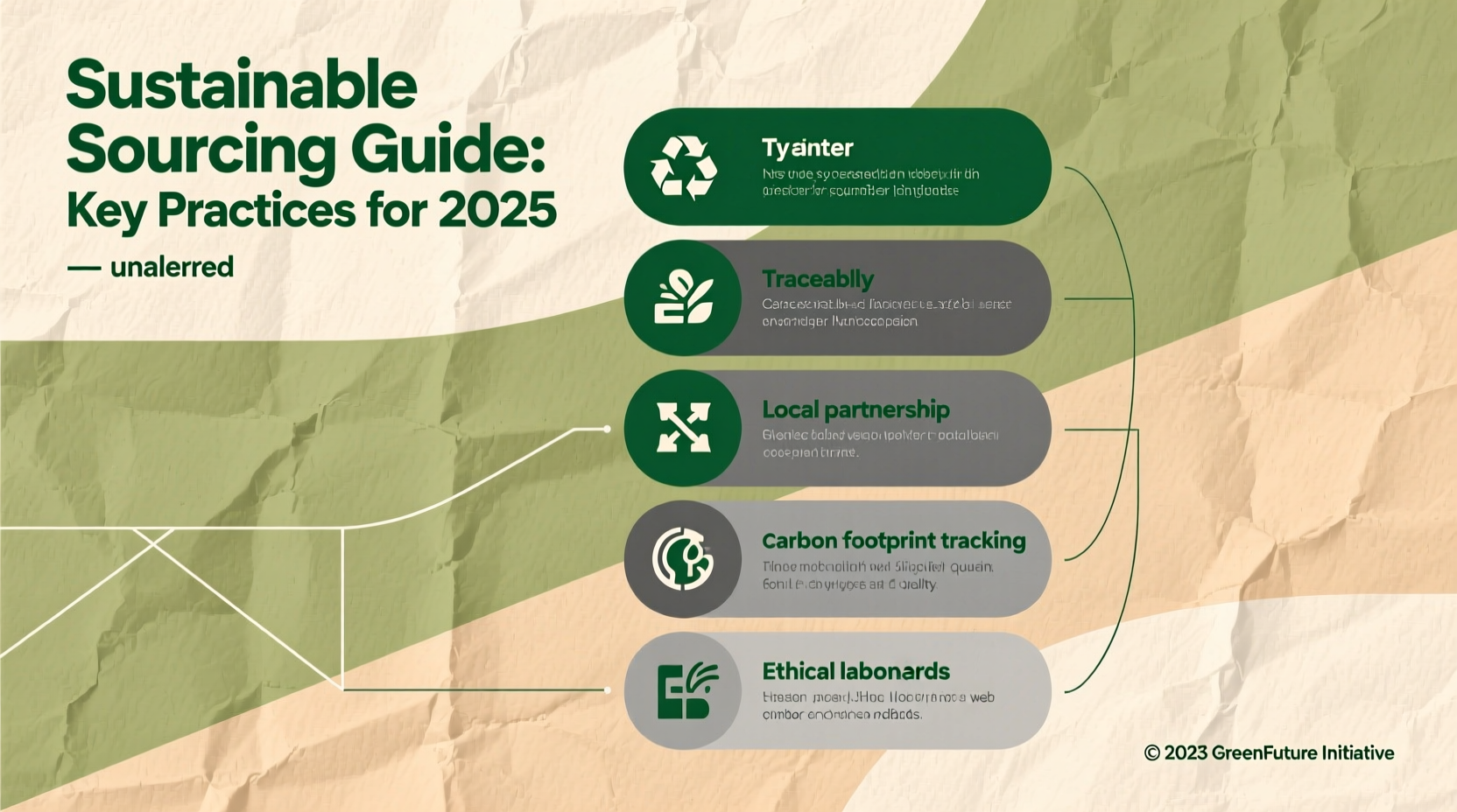 sustainable sourcing