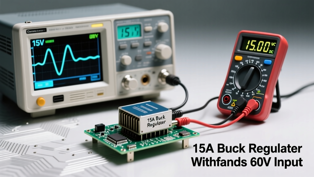 15 A Buck Regulator Withstands 60 V Input: Engineering Rigor, Thermal Validation, and Real-World Design Trade-offs