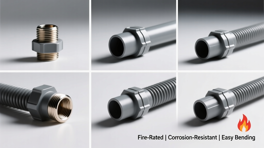Best Conduit for Home Use: PVC, EMT & Flexible Options