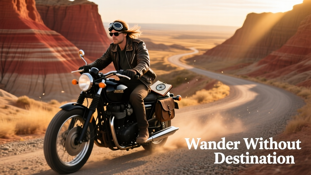 A Meditative Motorcycle Trip Through The Winding Canyons Of The Badlands