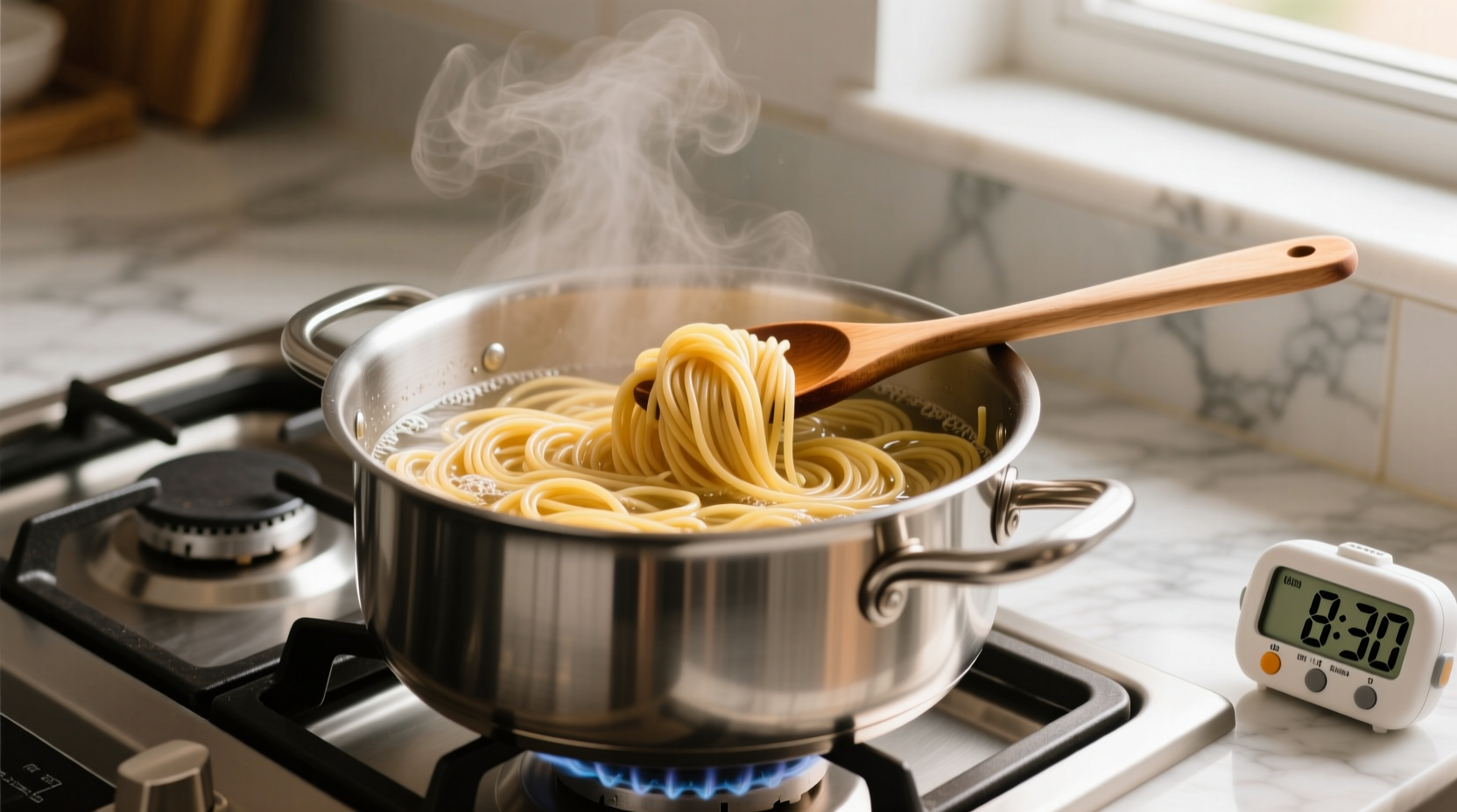 how long does spaghetti pasta take to cook
