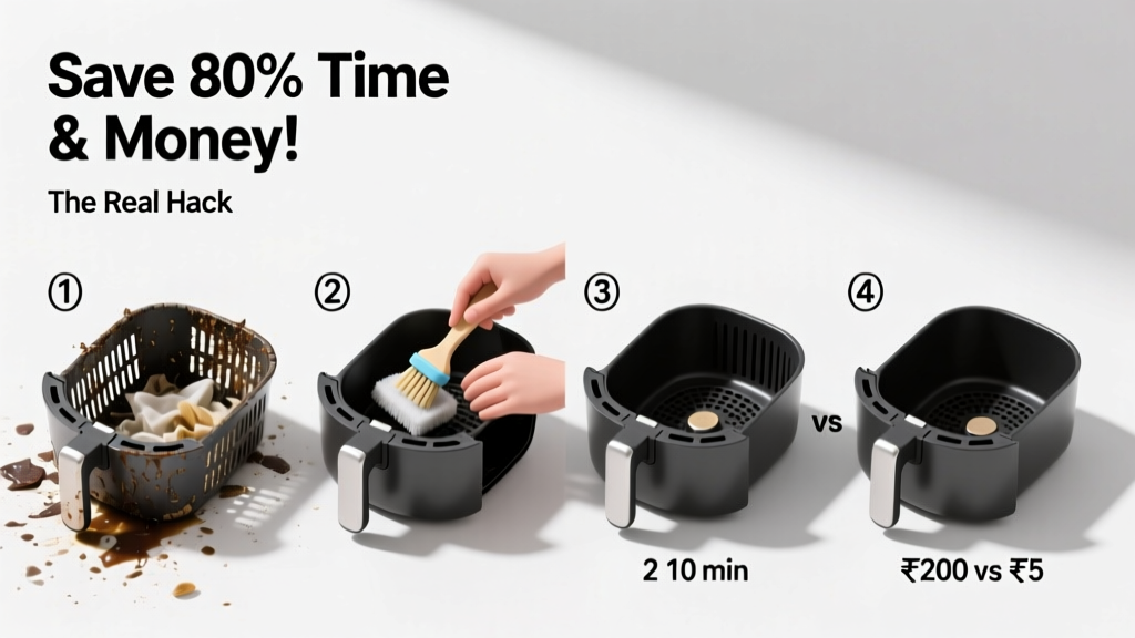 Best Air Fryer Cleaning Hack (Save Time & Money)