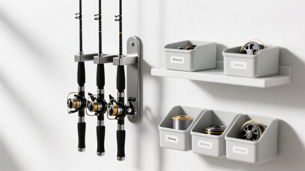 Storing Fishing Rods in Small Apartments: 4 Vertical Moun...
