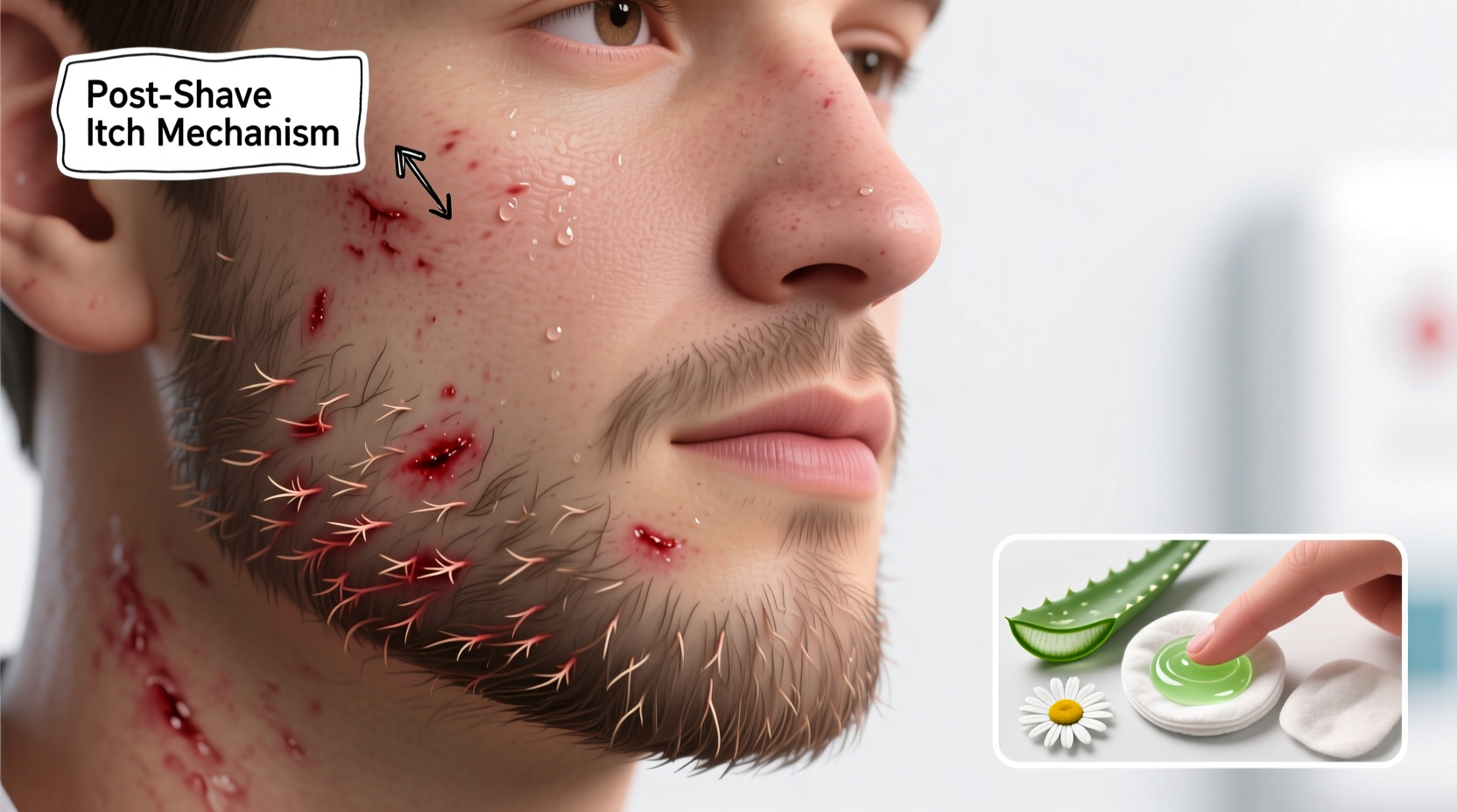 why does my beard itch after shaving and how to soothe it naturally