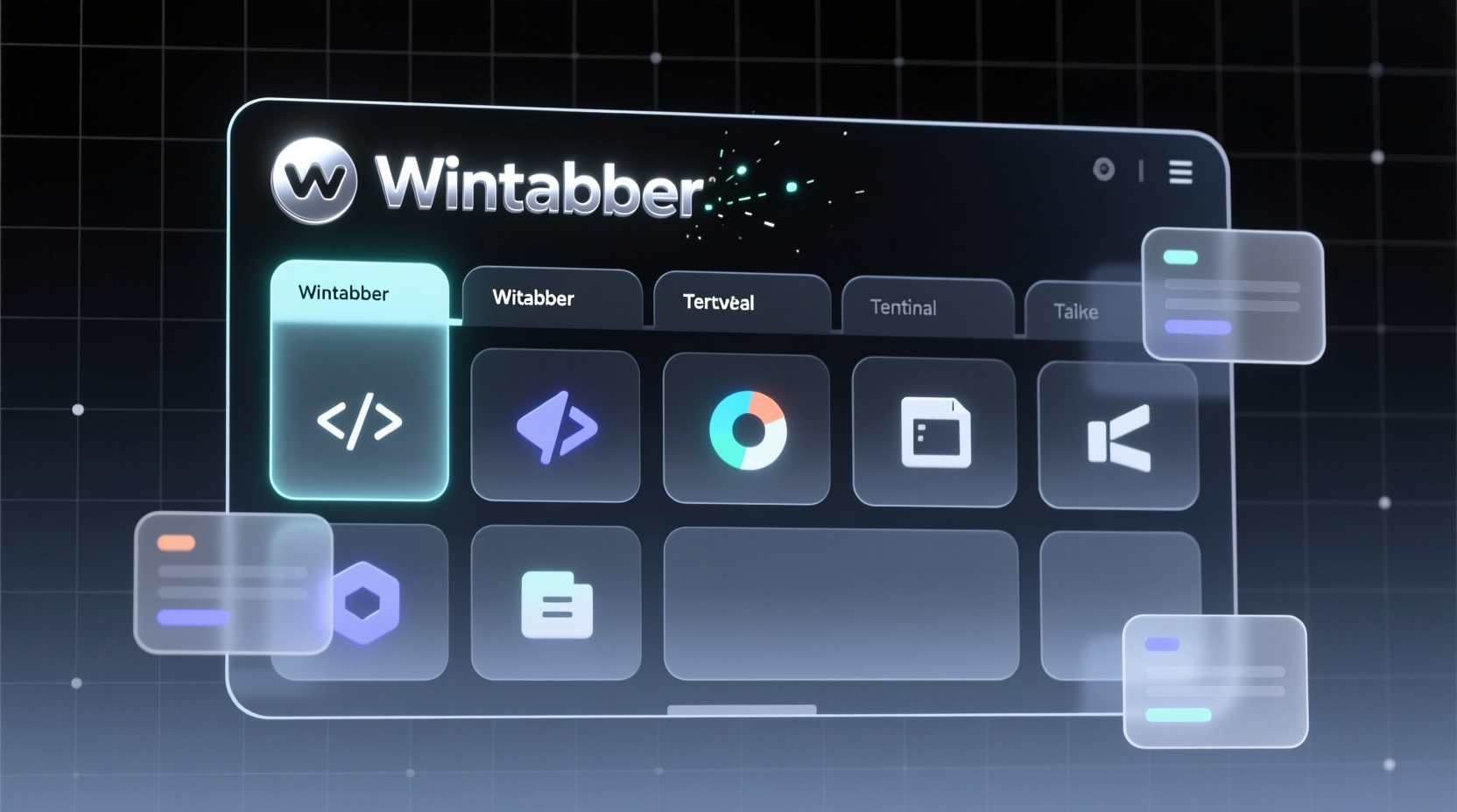 add tabs to any program with wintabber
