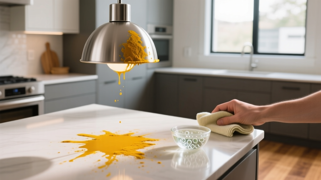 Tested: How to Get Turmeric Out of Light Fixtures Fast