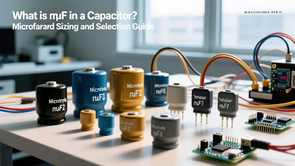 What is µF in a Capacitor? Microfarad Sizing and Selection Guide