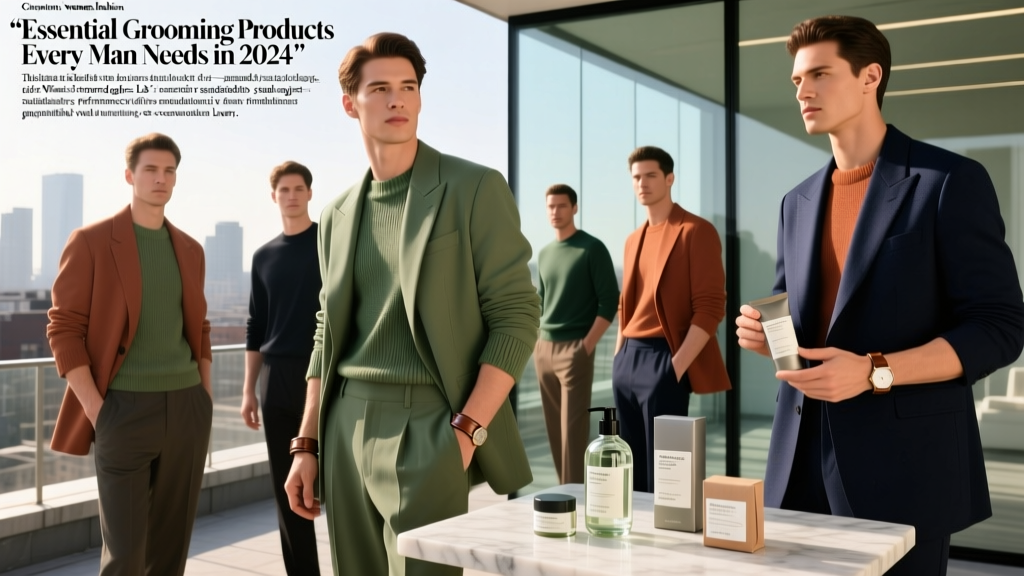 Essential Grooming Products Every Man Needs in 2024