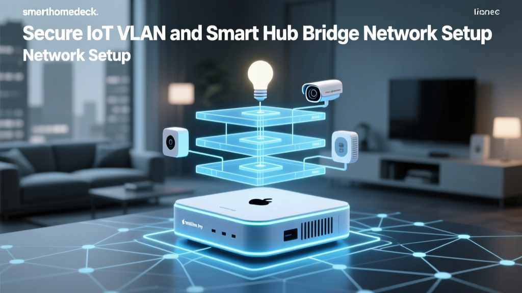 Secure IoT VLAN and Smart Hub Bridge Network Setup