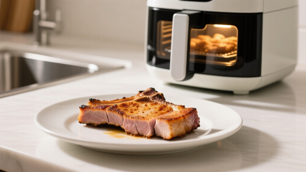 Crispy & Juicy Thin Pork Chops in Air Fryer